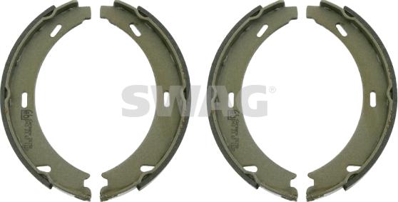 Swag 10 92 6150 - Brake Shoe Set, parking brake autospares.lv