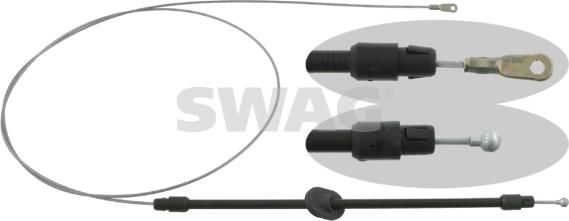 Swag 10 92 6731 - Cable, parking brake autospares.lv