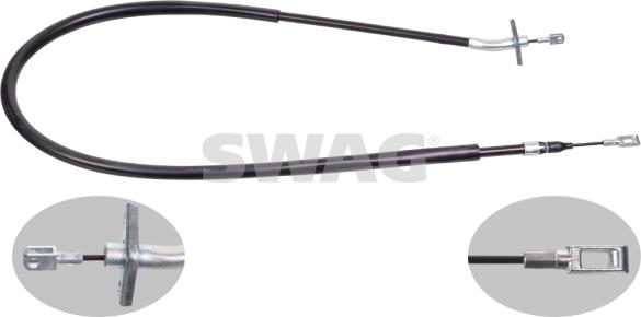 Swag 10 92 1265 - Cable, parking brake autospares.lv