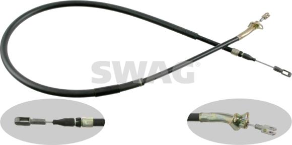 Swag 10 92 1263 - Cable, parking brake autospares.lv