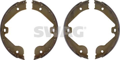 Swag 10 92 8729 - Brake Shoe Set, parking brake autospares.lv