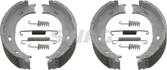 Swag 10 92 3193 - Brake Shoe Set, parking brake autospares.lv