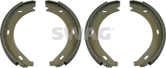 Swag 10 92 2680 - Brake Shoe Set, parking brake autospares.lv