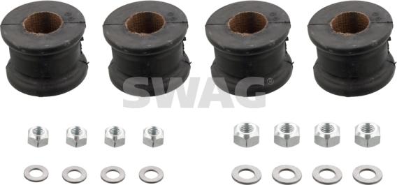 Swag 10 61 0053 - Repair Kit, stabilizer suspension autospares.lv