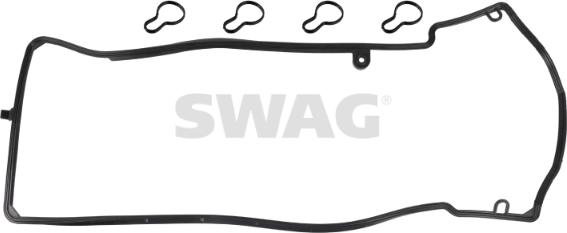 Swag 10 10 9506 - Gasket Set, cylinder head cover autospares.lv