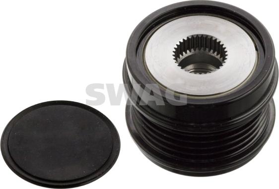 Swag 10 10 1715 - Pulley, alternator, freewheel clutch autospares.lv