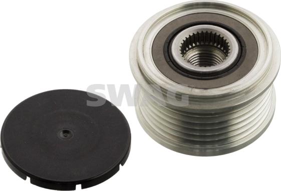 Swag 10 10 1716 - Pulley, alternator, freewheel clutch autospares.lv