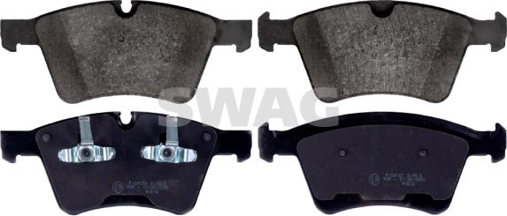 Swag 10 11 6135 - Brake Pad Set, disc brake autospares.lv