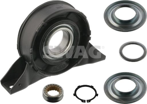 Swag 10 87 0001 - Propshaft centre bearing support autospares.lv