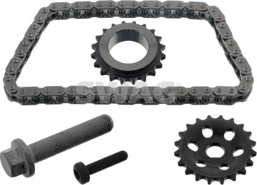 Swag 11 94 8384 - Chain Set, oil pump drive autospares.lv