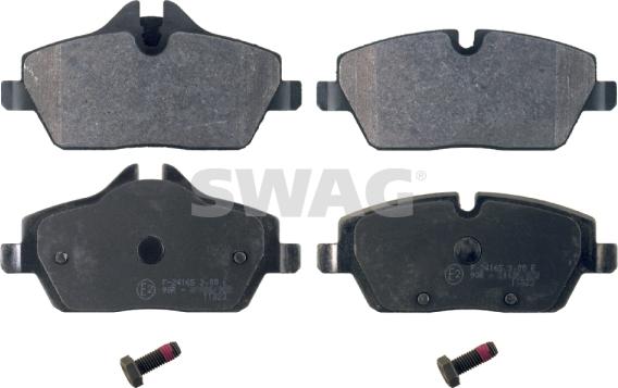 Swag 11 91 6786 - Brake Pad Set, disc brake autospares.lv