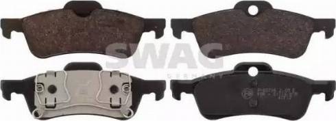Swag 11 11 6144 - Brake Pad Set, disc brake autospares.lv