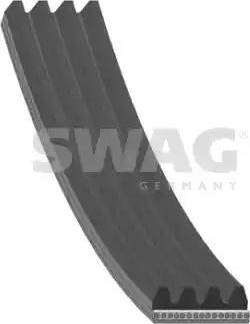 Swag 37 92 8802 - V-Ribbed Belt autospares.lv