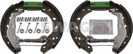 Swag 12 93 4476 - Brake Shoe Set, parking brake autospares.lv