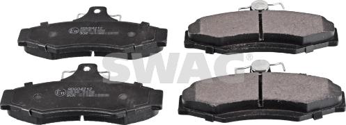 Swag 89 91 6507 - Brake Pad Set, disc brake autospares.lv