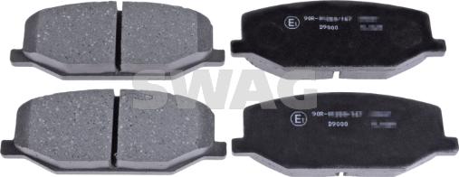 Swag 84 91 6655 - Brake Pad Set, disc brake autospares.lv