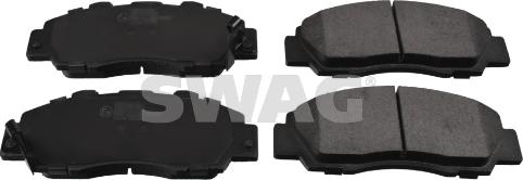 Swag 85 91 6551 - Brake Pad Set, disc brake autospares.lv