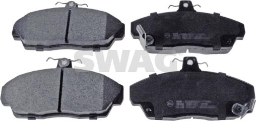Swag 85 91 6114 - Brake Pad Set, disc brake autospares.lv