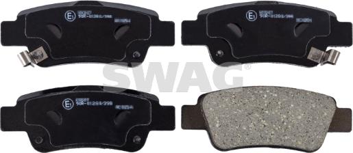 Swag 85 91 6805 - Brake Pad Set, disc brake autospares.lv