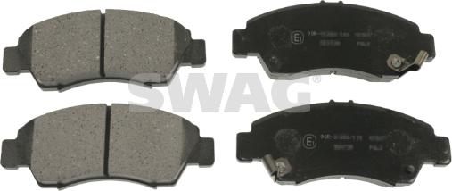 Swag 85 91 6303 - Brake Pad Set, disc brake autospares.lv