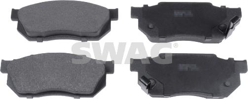 Swag 85 91 6299 - Brake Pad Set, disc brake autospares.lv