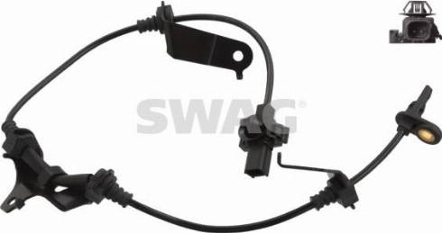 Swag 85 10 6345 - Sensor, wheel speed autospares.lv