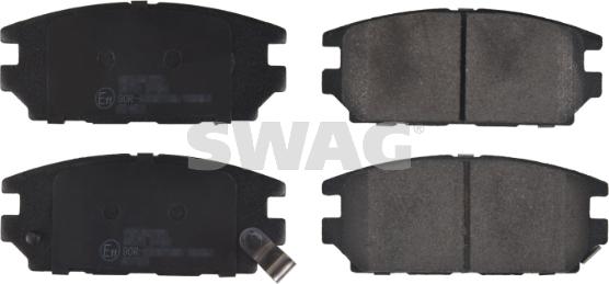 Swag 80 91 6756 - Brake Pad Set, disc brake autospares.lv