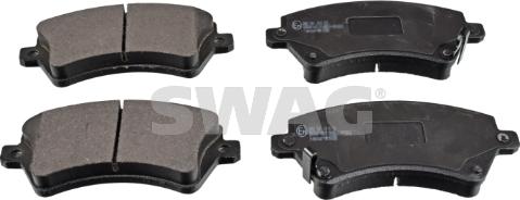 Swag 81 91 6539 - Brake Pad Set, disc brake autospares.lv