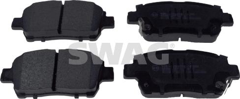 Swag 81 91 6725 - Brake Pad Set, disc brake autospares.lv