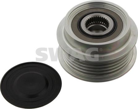 Swag 81 93 0224 - Pulley, alternator, freewheel clutch autospares.lv