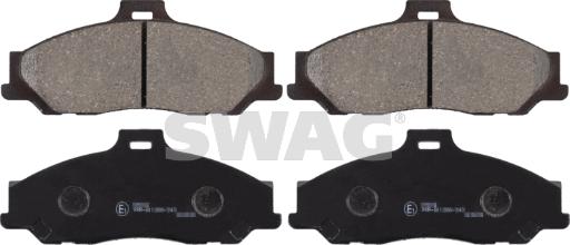 Swag 83 91 6520 - Brake Pad Set, disc brake autospares.lv