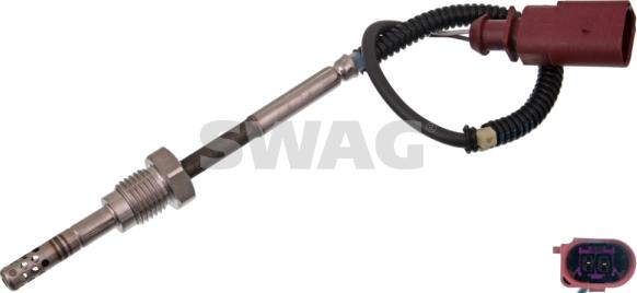 Swag 30 94 9287 - Sensor, exhaust gas temperature autospares.lv