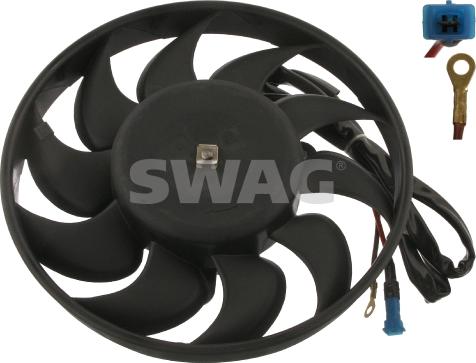 Swag 30 90 6999 - Fan, radiator autospares.lv