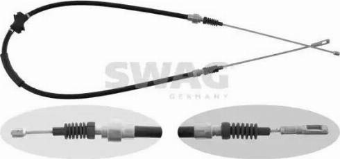 Swag 30 90 2089 - Cable, parking brake autospares.lv