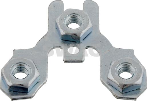 Swag 30 90 7862 - Securing Plate, ball joint autospares.lv