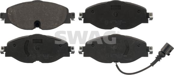Swag 30 91 6994 - Brake Pad Set, disc brake autospares.lv