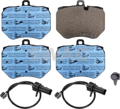 Swag 30 91 6936 - Brake Pad Set, disc brake autospares.lv