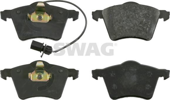 Swag 30 91 6458 - Brake Pad Set, disc brake autospares.lv