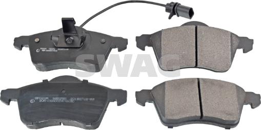 Swag 30 91 6464 - Brake Pad Set, disc brake autospares.lv