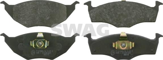 Swag 30 91 6530 - Brake Pad Set, disc brake autospares.lv