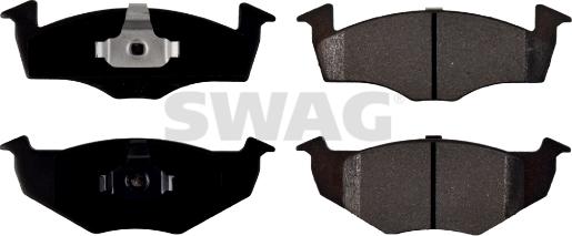 Swag 30 91 6072 - Brake Pad Set, disc brake autospares.lv
