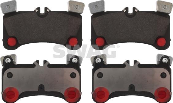 Swag 30 91 6842 - Brake Pad Set, disc brake autospares.lv