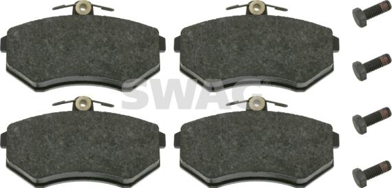 Swag 30 91 6308 - Brake Pad Set, disc brake autospares.lv