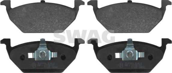 Swag 30 91 6328 - Brake Pad Set, disc brake autospares.lv