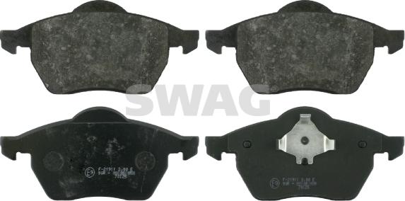 Swag 30 91 6280 - Brake Pad Set, disc brake autospares.lv