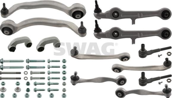 Swag 30 93 9404 - Link Set, wheel suspension autospares.lv