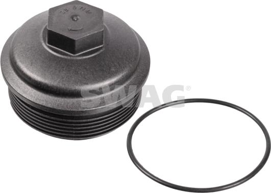 Swag 30 93 9699 - Cap, oil filter housing autospares.lv