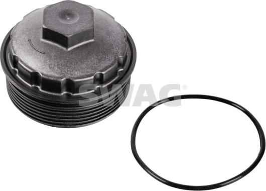 Swag 30 93 9698 - Cap, oil filter housing autospares.lv