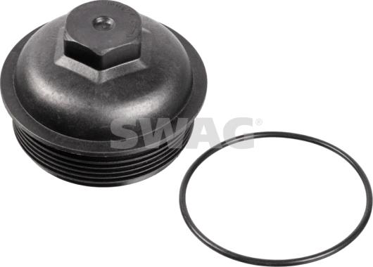 Swag 30 93 9697 - Cap, oil filter housing autospares.lv