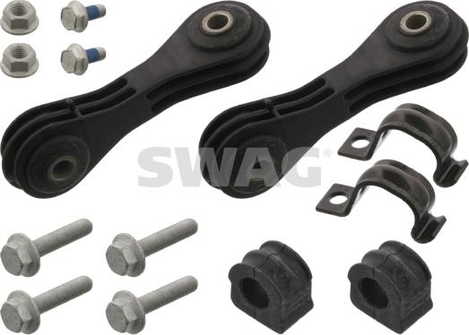 Swag 30 93 6757 - Repair Kit, stabilizer suspension autospares.lv